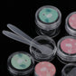 Mini Travel Empty Container With Spoon 2pcs Set