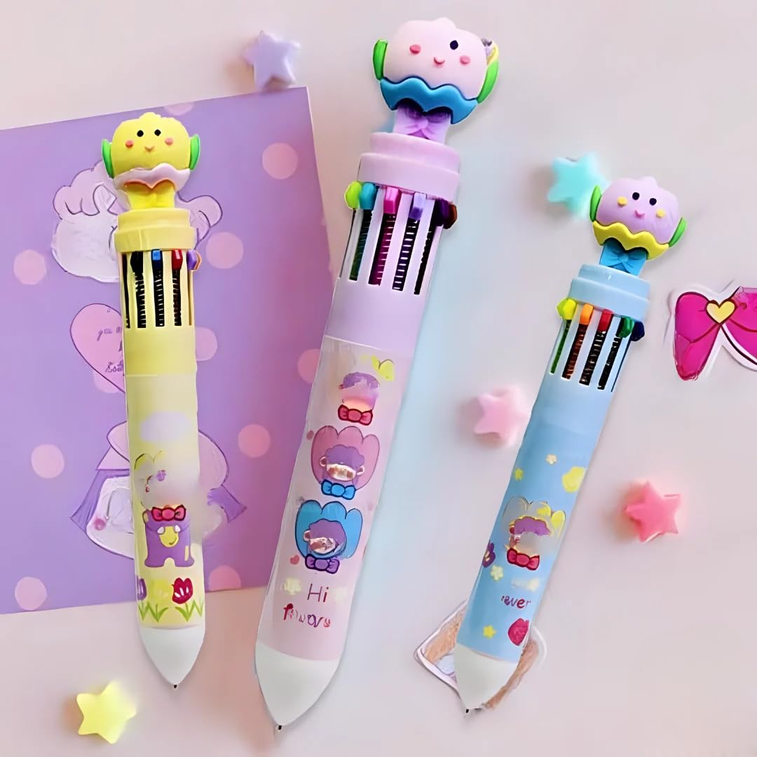 Petal Pop 10 in 1 Pen