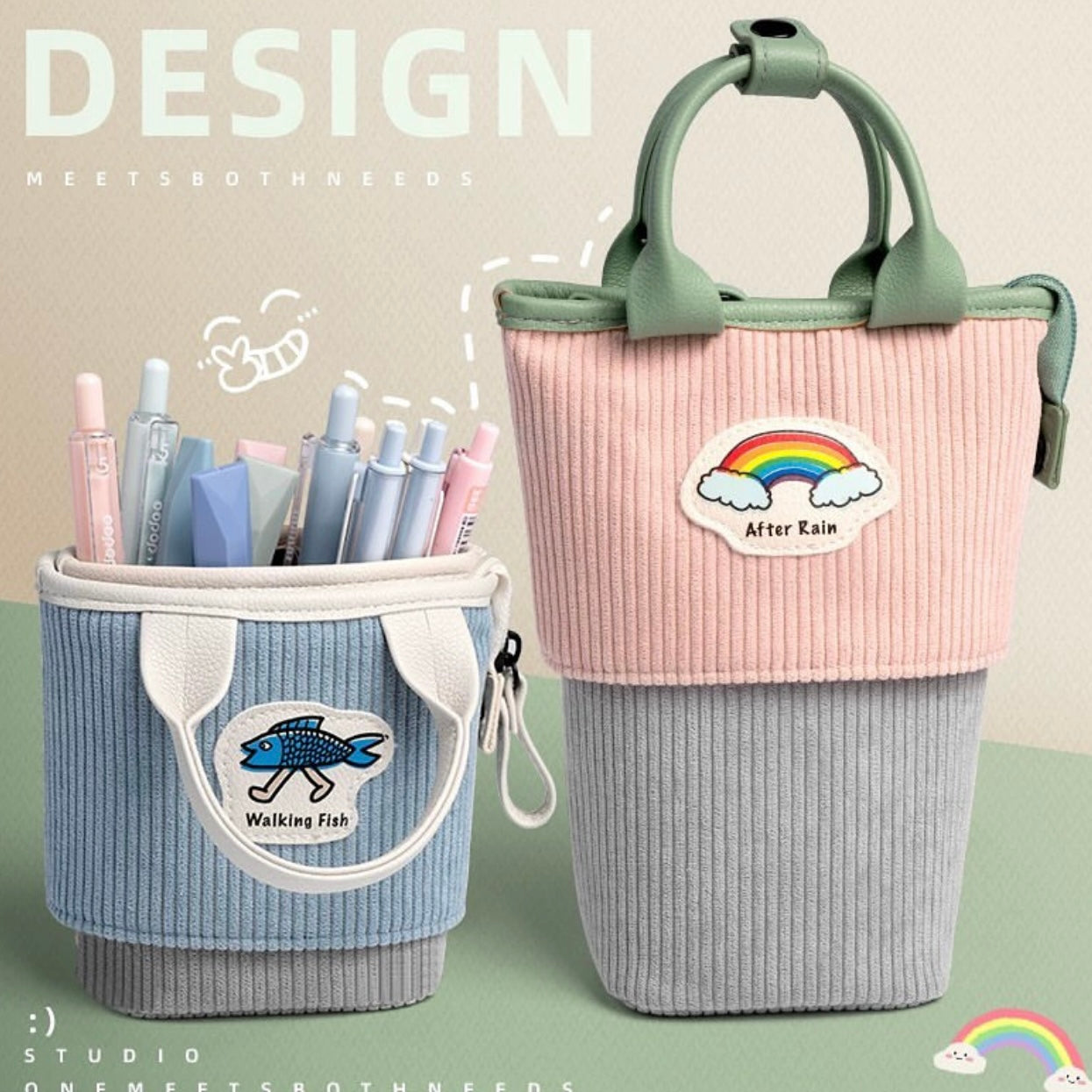 Kawaii Artistic Pencil Case