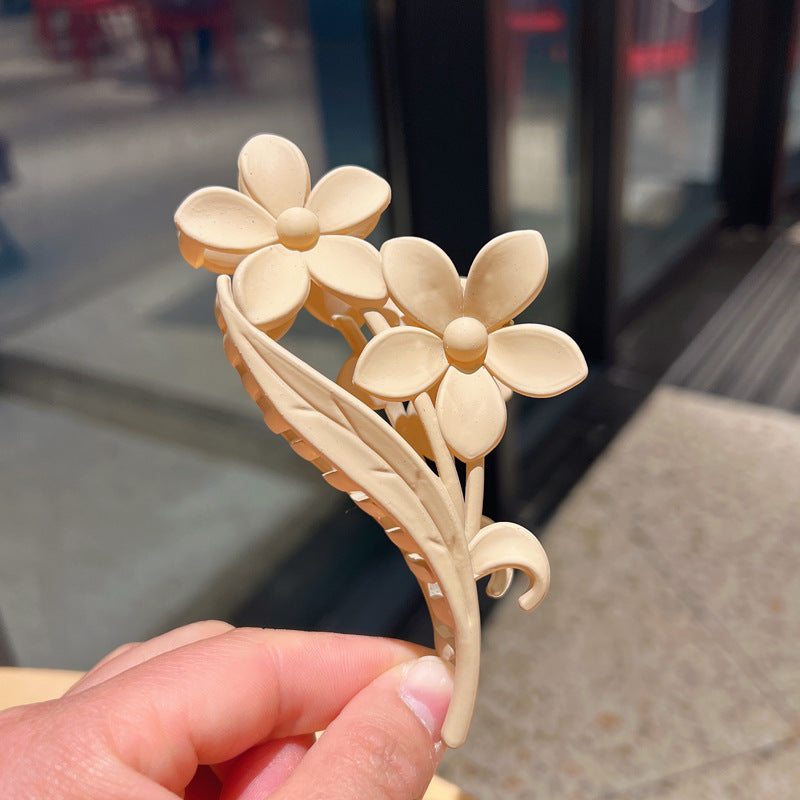 Floral Claw Clips