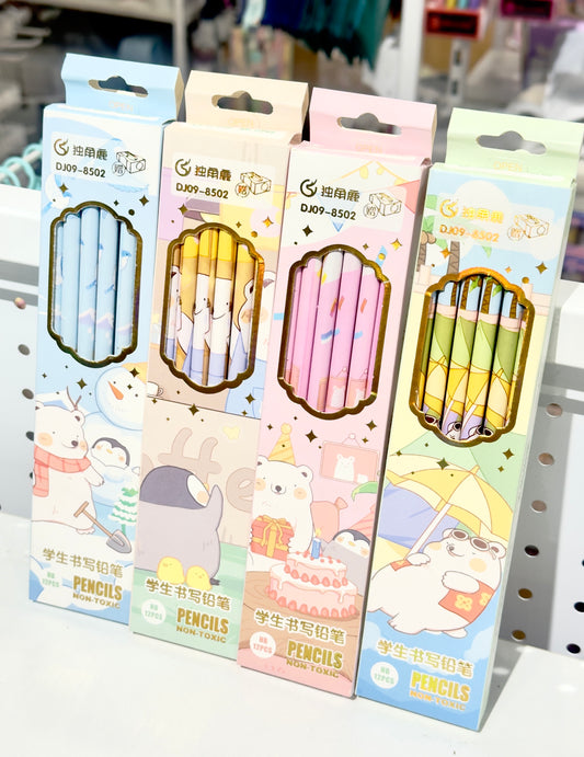 Kawaii Pencil Set