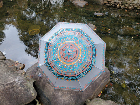 Boho Theme Umbrella