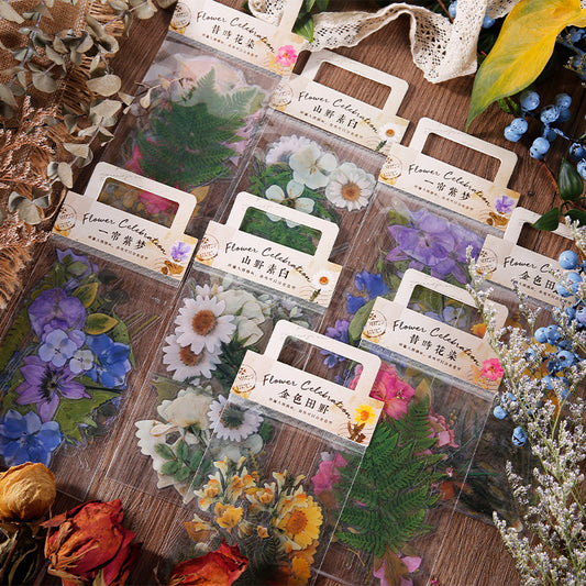 Floral Pet Journaling Stickers