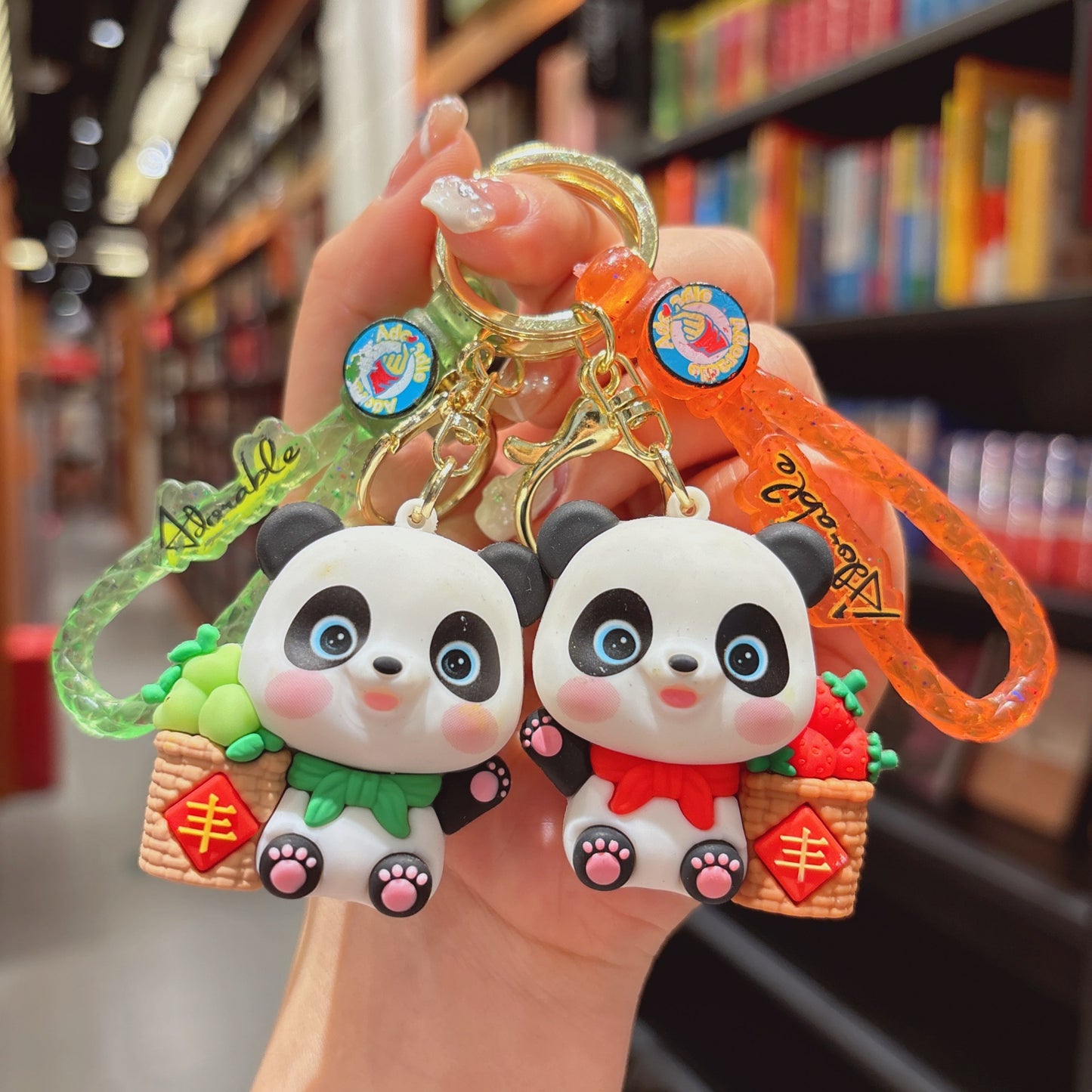Adorable Panda Keychain