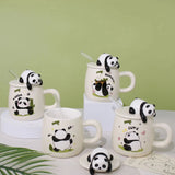 Panda Mug With Spoon