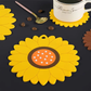 Sunflower Coaster