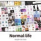 Everyday Journaling Deco Sticker(50 sheet in a pack)