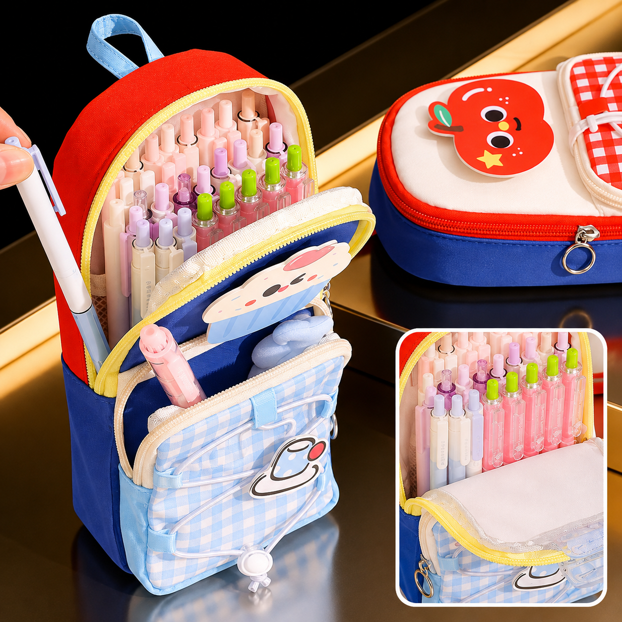 Yummy Gingham Pencil Case