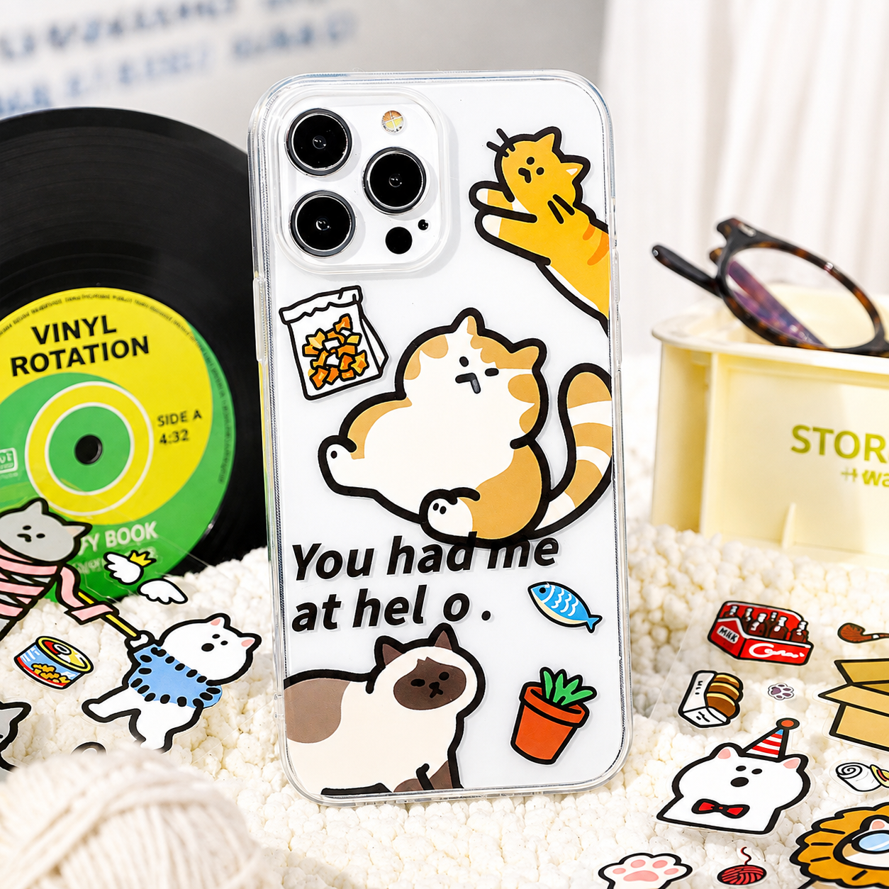 Happy Pals Doodle Sticker