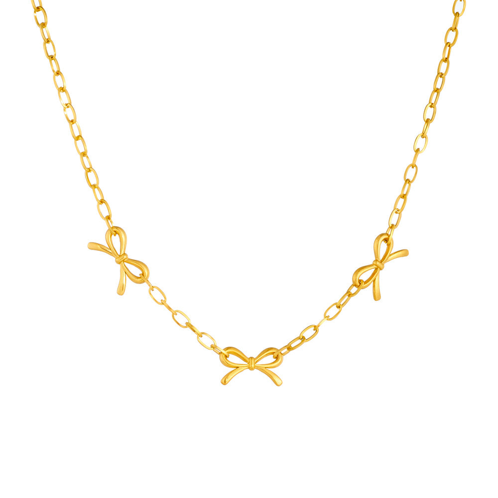 Classic Bow Necklace