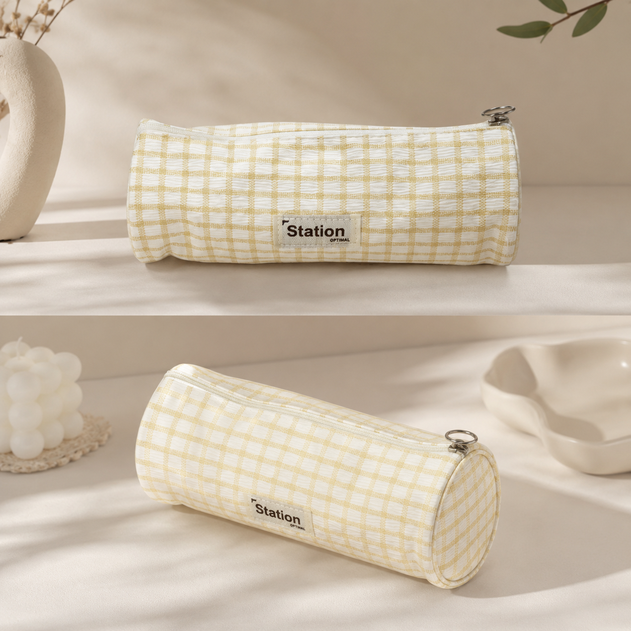 Cylindrical Pencil Case