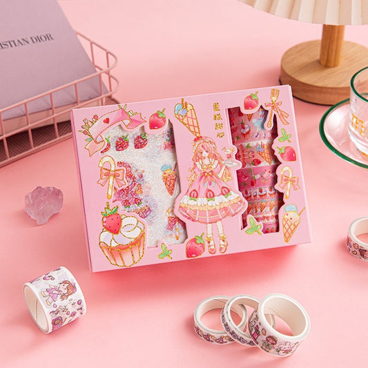 Kawaii Sticker and Washitape Box