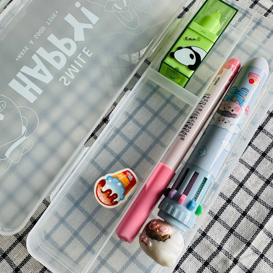 Transparent Pencil Box
