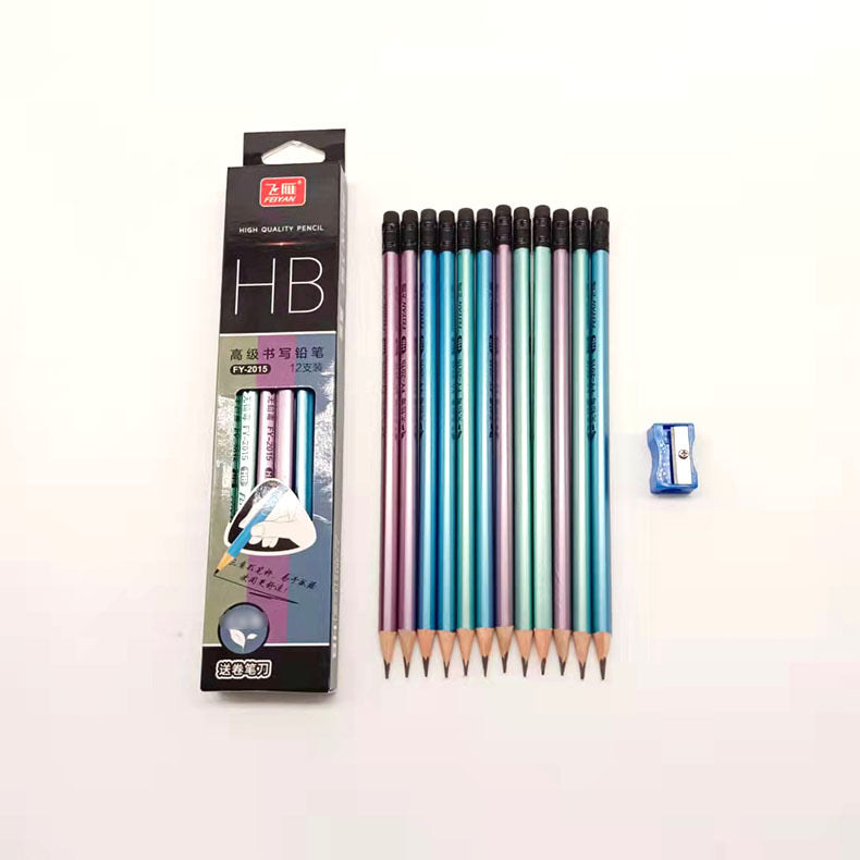 Feiyan HB Pencil Set with Sharpener