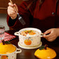Orange Ceramic Bowl