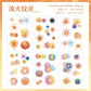 Watercolor Fireworks Stickers