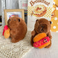 Capybara Plush Keychain