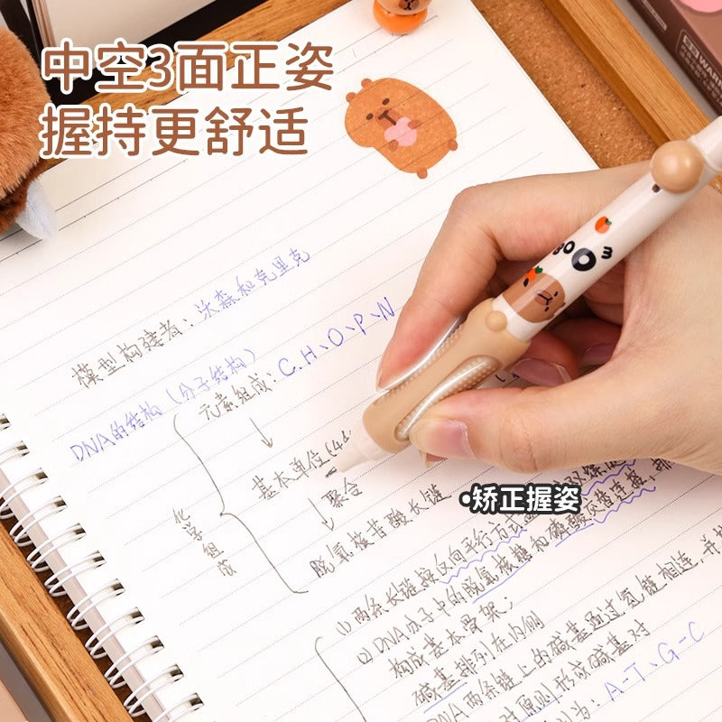 Capybara Erasable Pen Set 3 Pcs