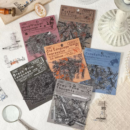 Floral Language Pet Quote Sticker