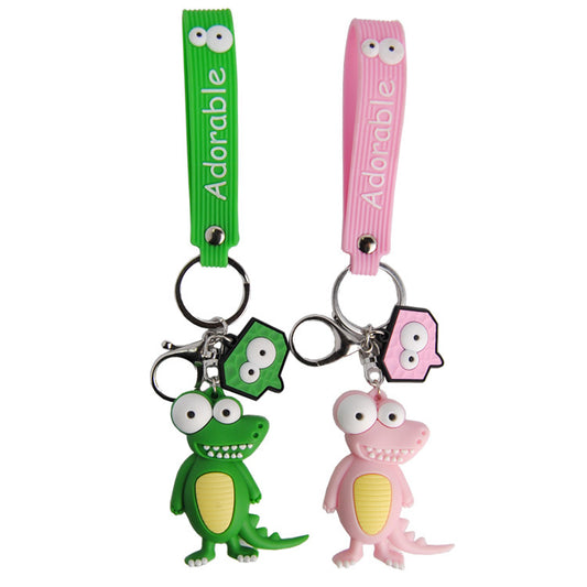Adorable Crocodile Keychain