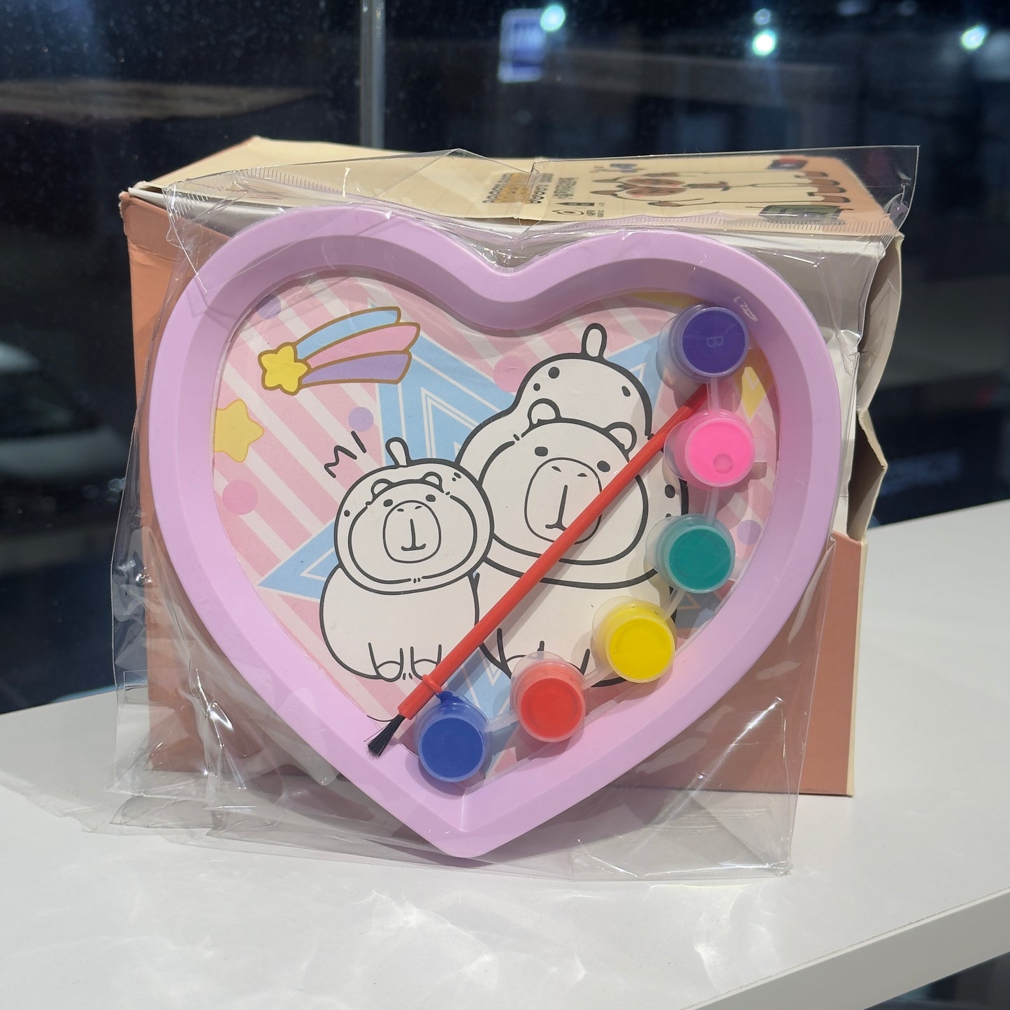 DIY Capybara Painting Frame Kit