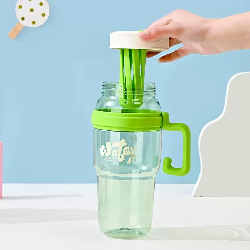 Kawaii Portable Plastic Water Bottle