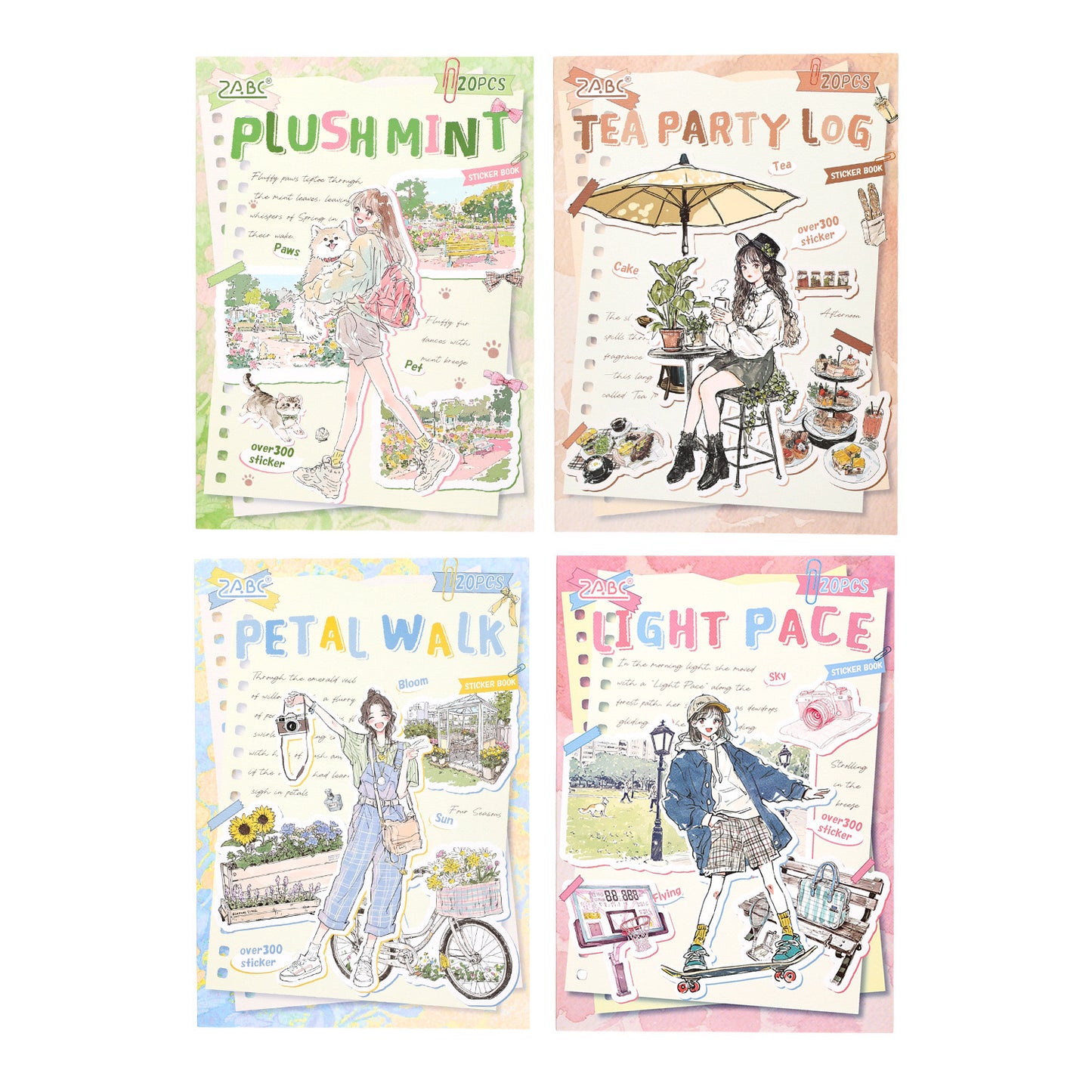Girly Daily Life Sticker Book