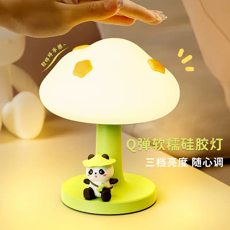 Cloud Panda Silicone Lamp