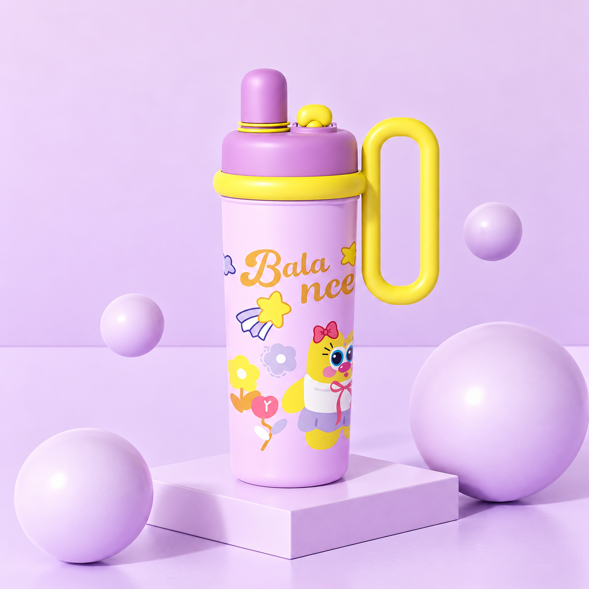 Kawaii Dual Drink Insulated Tumbler