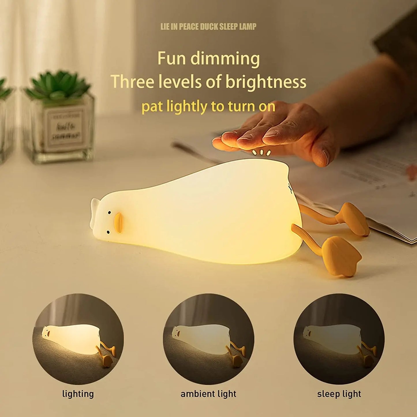 Duck Silicon Lamp