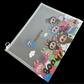 Sanrio and Labubu Transparent A4 File folder