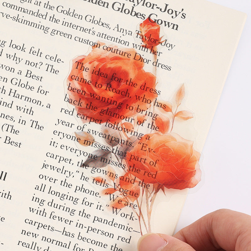 Floral Theme Journaling Stickers
