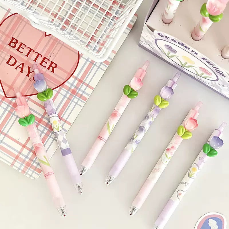 Tulip Garden Gel Pen