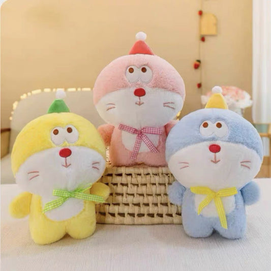 Doraemon Mini Meow Hat Plush