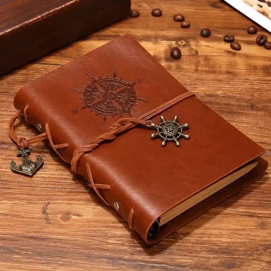 Vintage Leather Diary