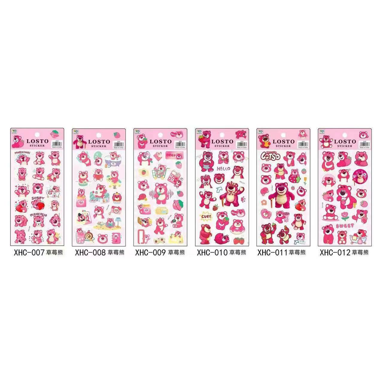 Lotso bear Sticker Sheet