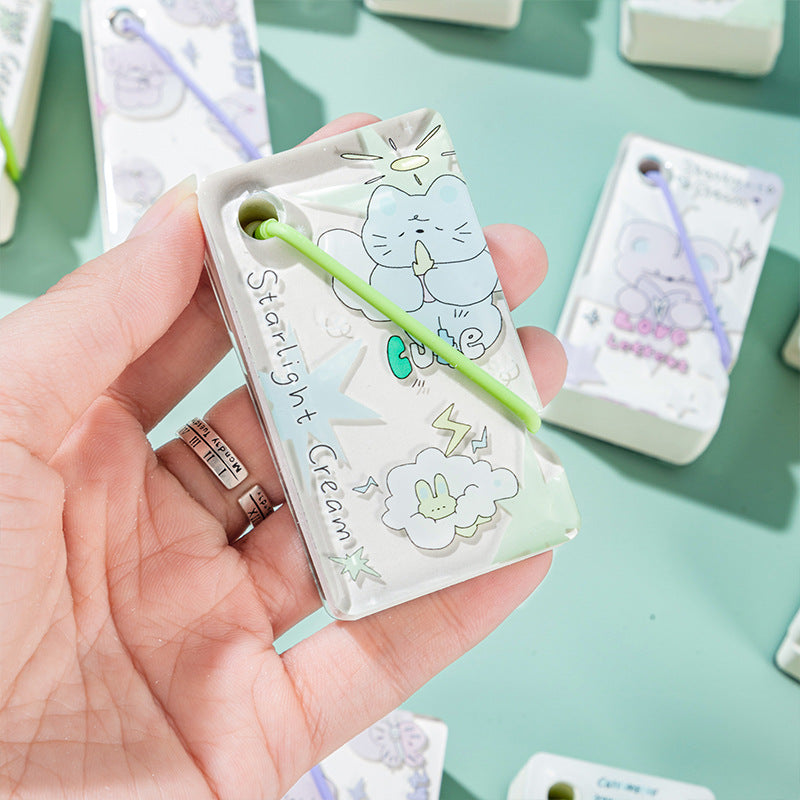 Mini Acrylic String Notebook
