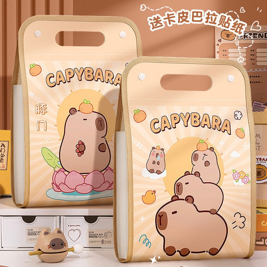 Capybara Large Capacity File Folder
