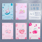 Fruit Theme A5 Book Set Of (5pcs)
