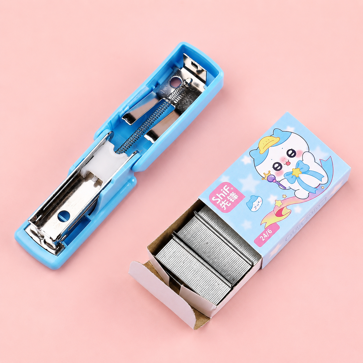 Kawaii Mini Stapler Set