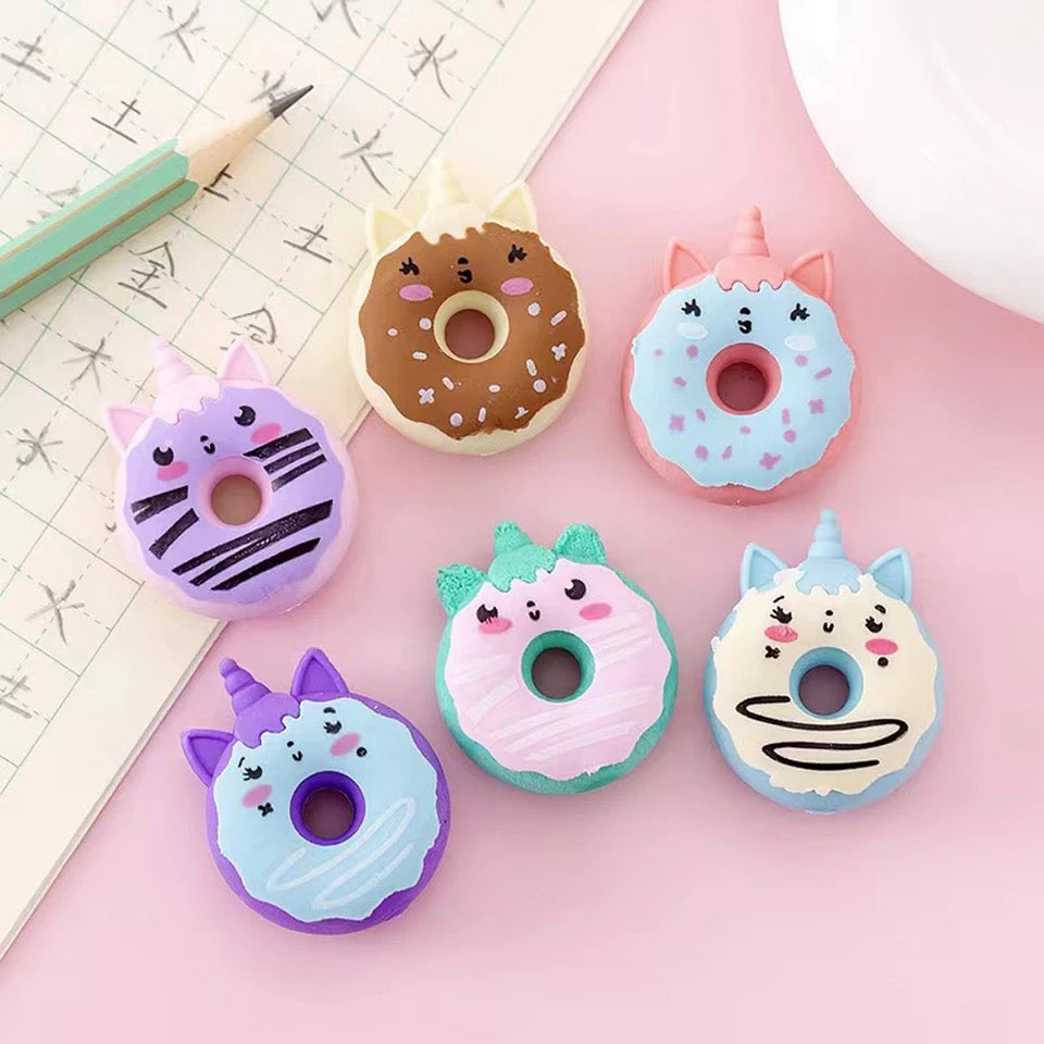 Donut Eraser 5pcs Set