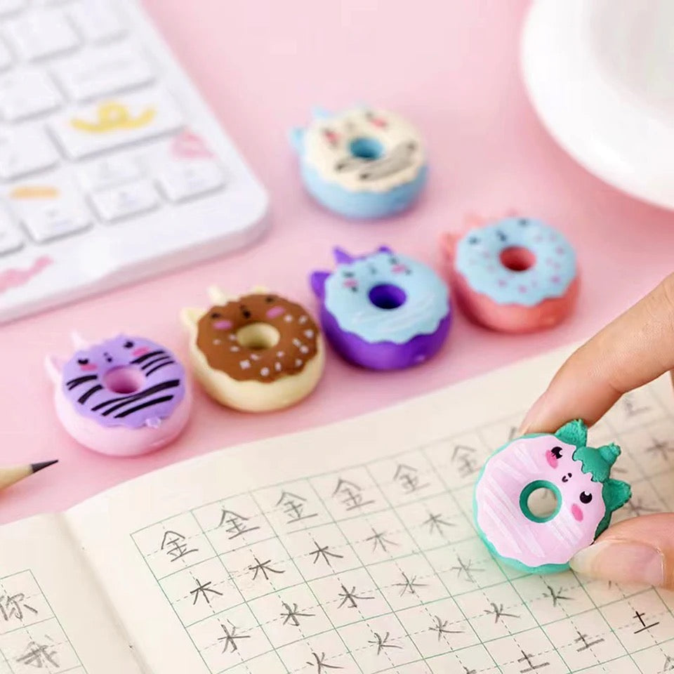 Donut Eraser 5pcs Set