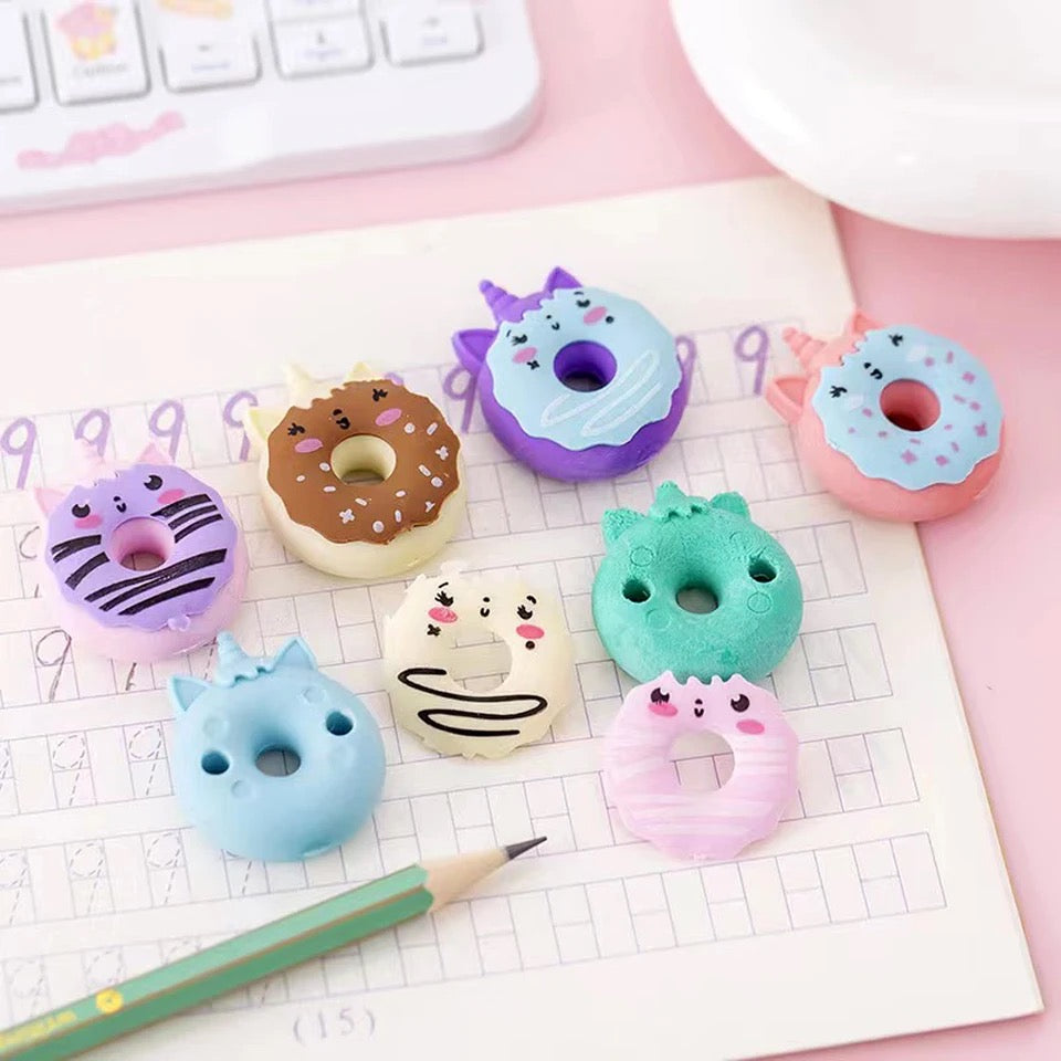 Donut Eraser 5pcs Set