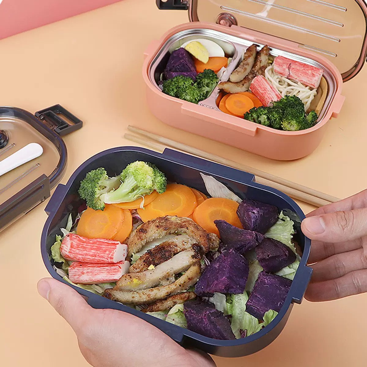Daily Bento Stainless Steel Lunch Box
