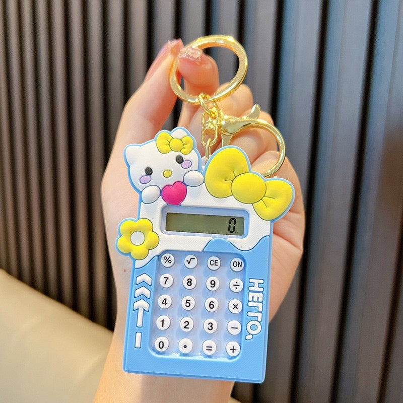 Hello Kitty Calculator Keychain