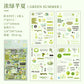 Junk Journaling Deco Stickers (4pcs Set)