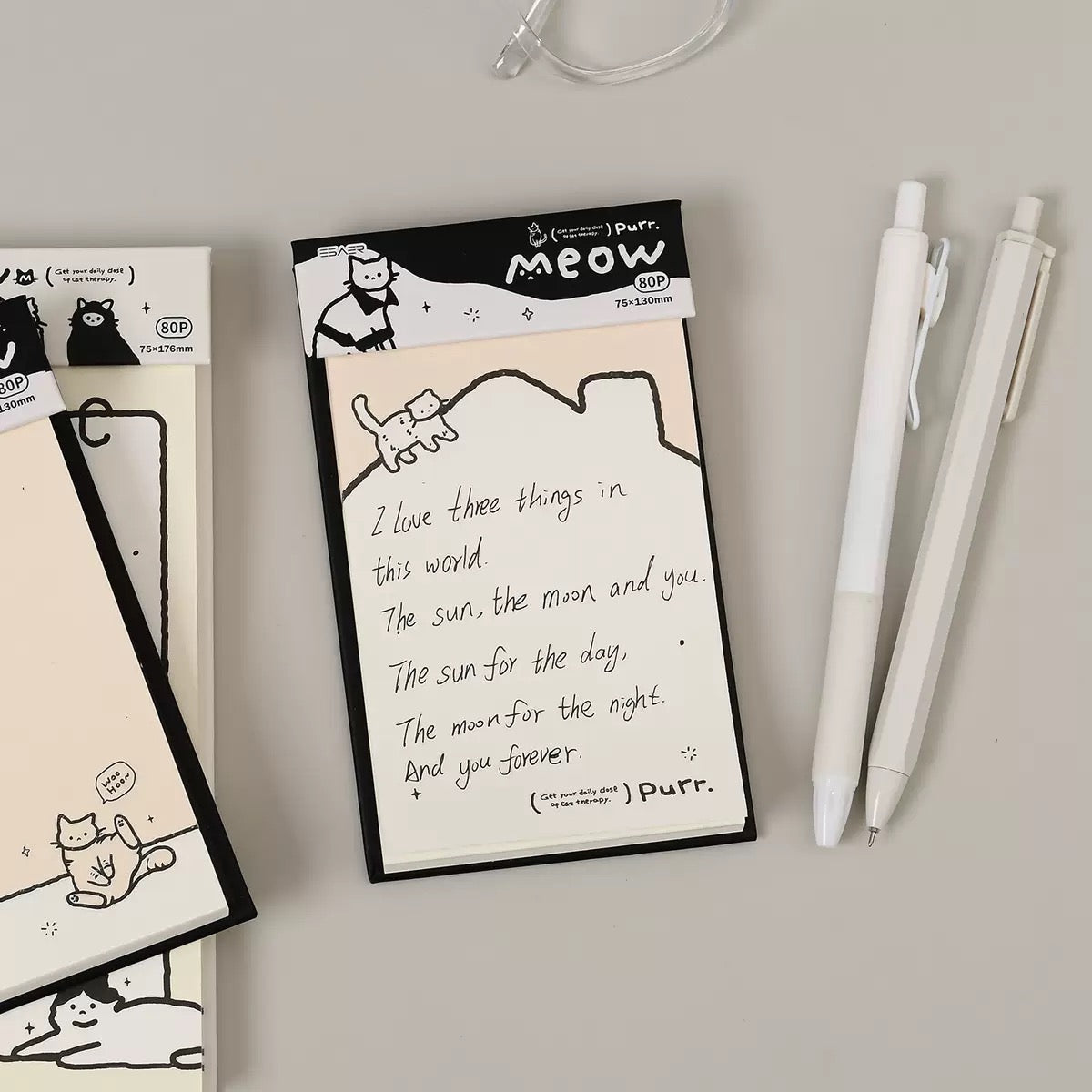 Cute Kitty Notepad