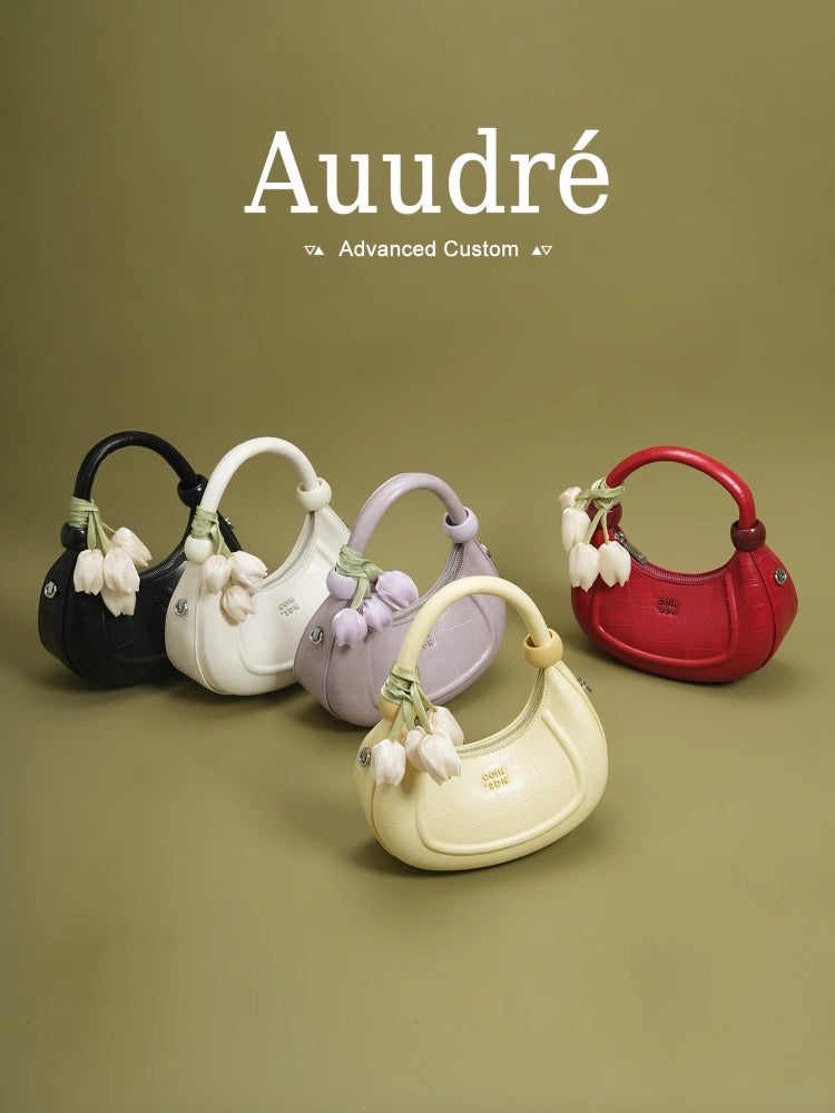 Tulip Solid Box Shoulder Bag