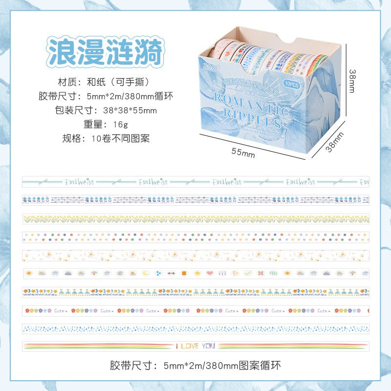 Kawaii Mini Washitape Rolls