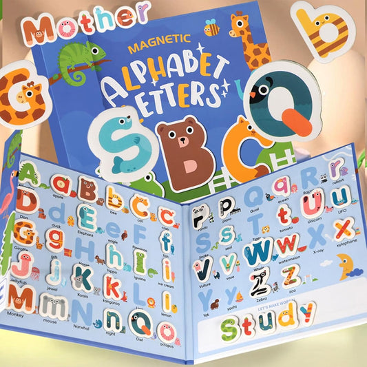 Magnetic Alphabet Letters | Cute Animal Alphabet Puzzles - Learning Spelling Games